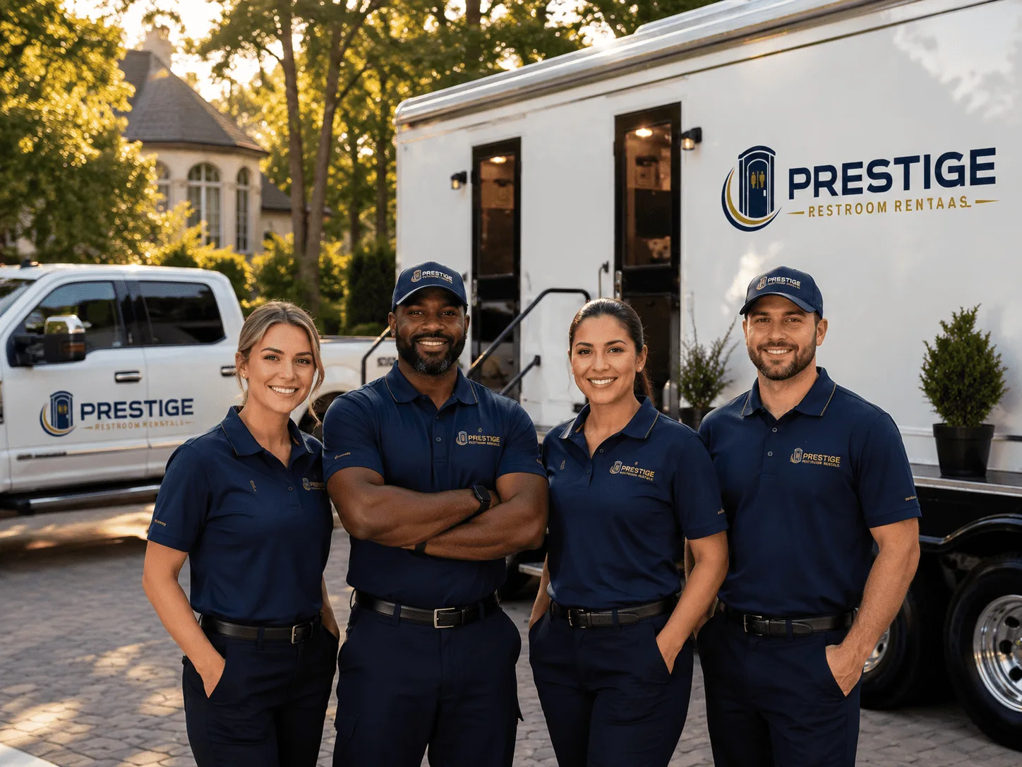 Trusted Luxury Portable Restrooms company in Wyatt, IN